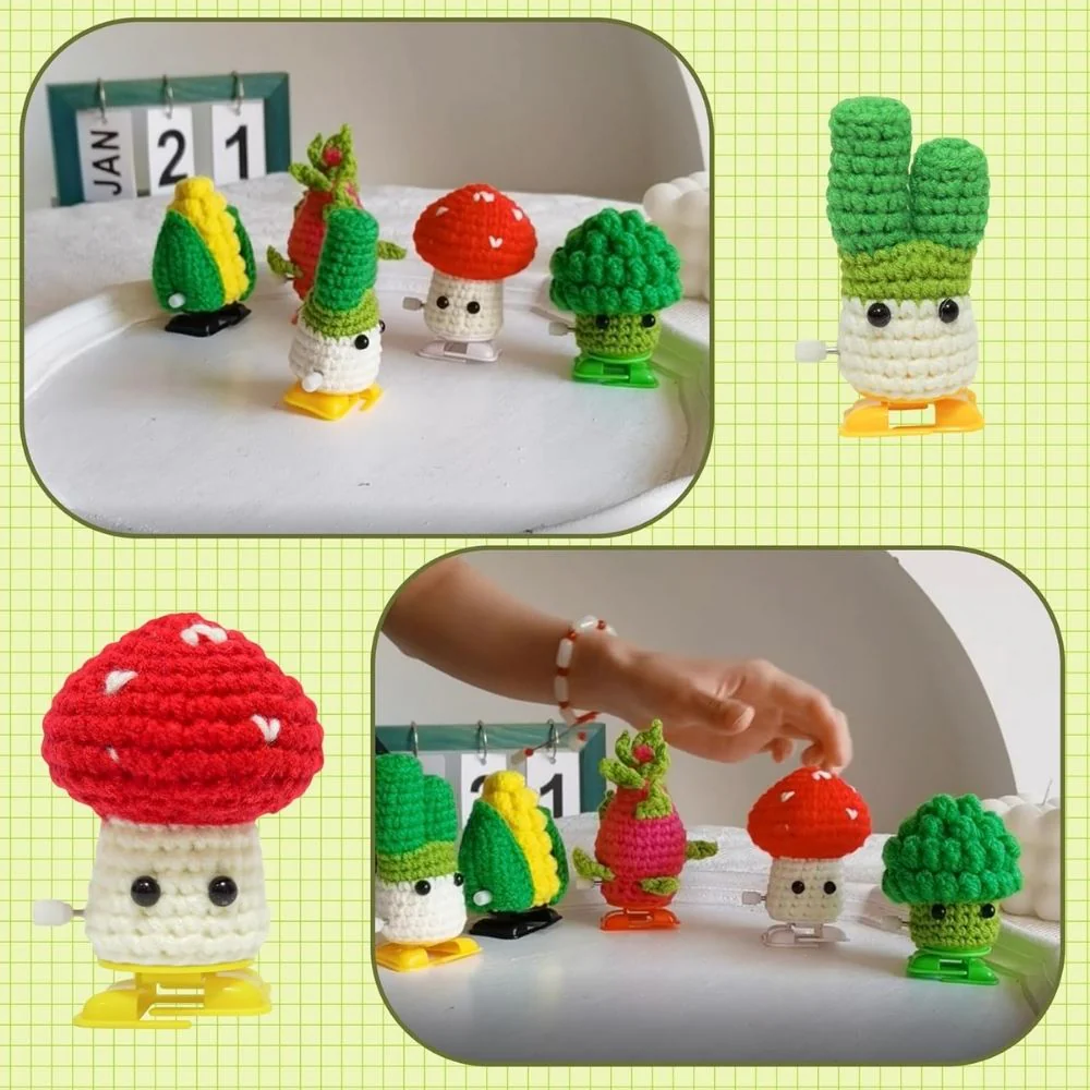 Amigurumi Crochet Kit - Veggie Buddies - Image 4