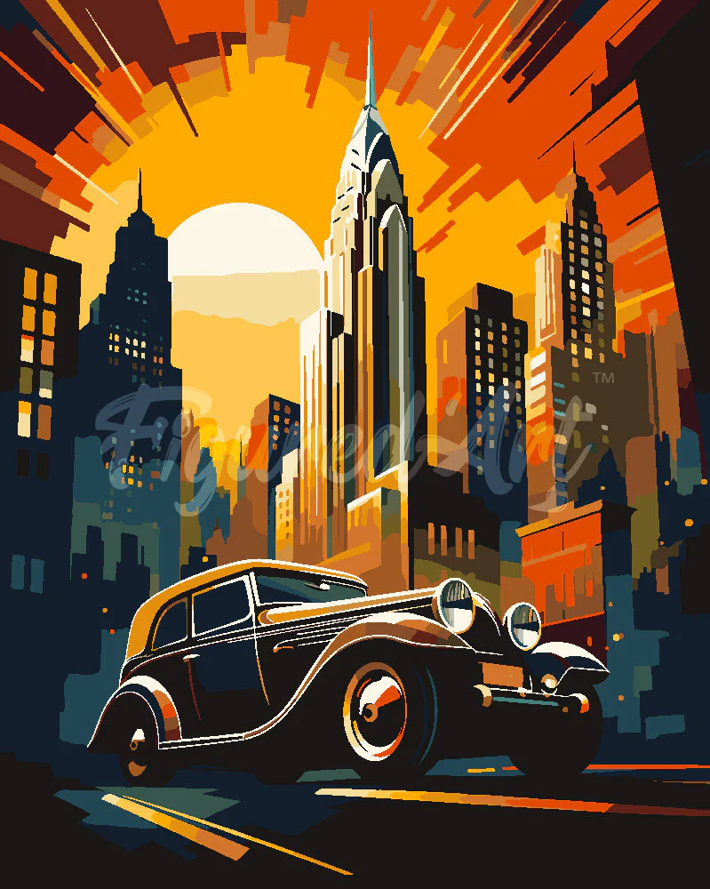 Art Deco Car in New York