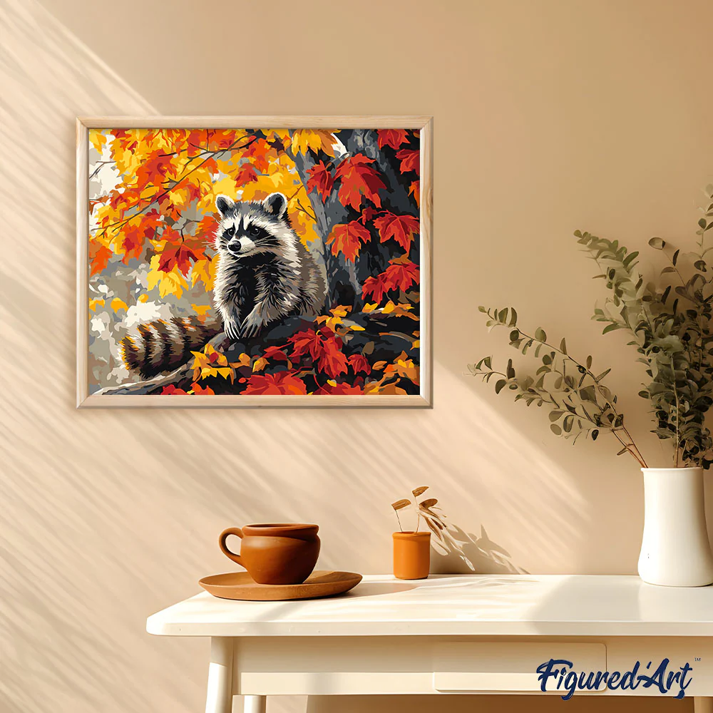 Autumn Raccoon - Image 3
