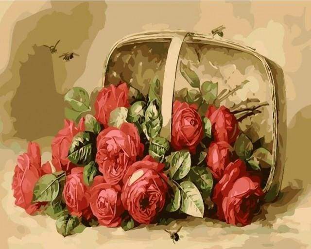 Basket Of Roses