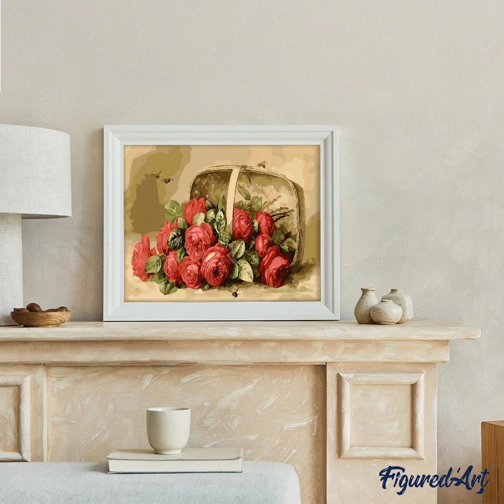 Basket Of Roses - Image 3