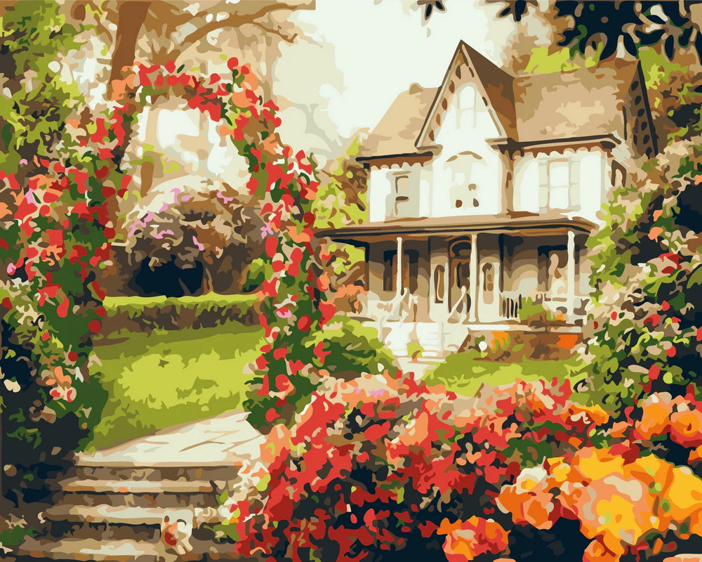 Beautiful pavilion and land