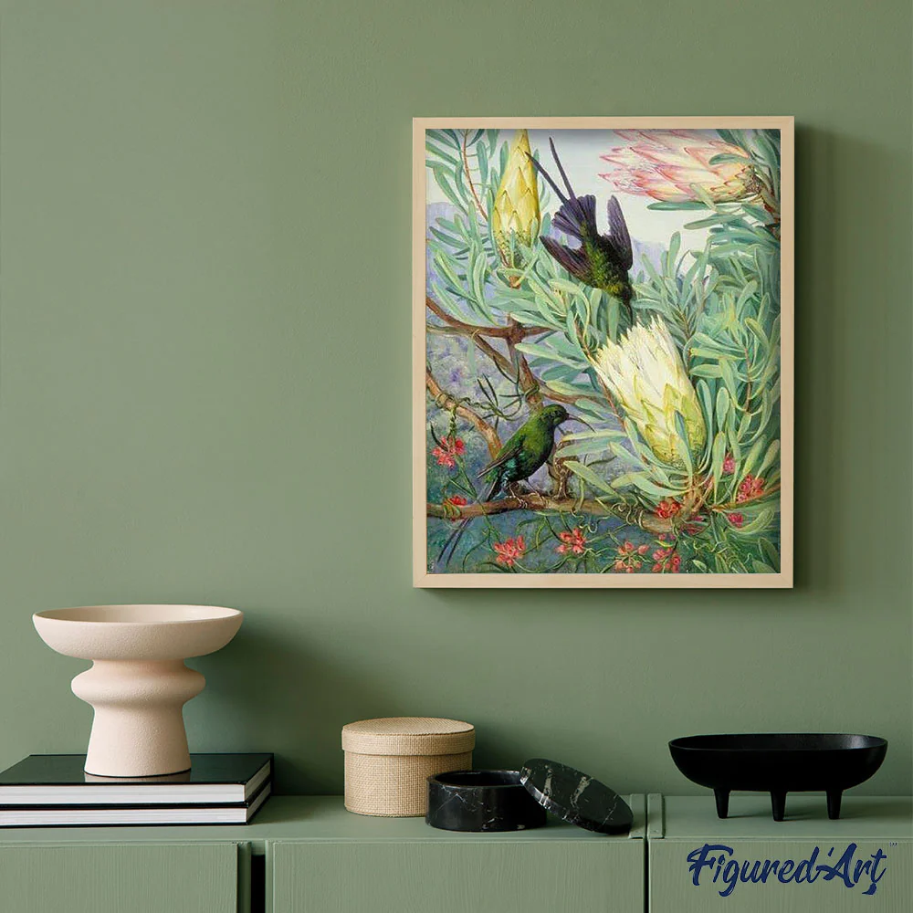 Birds and Big Flowers - Image 3