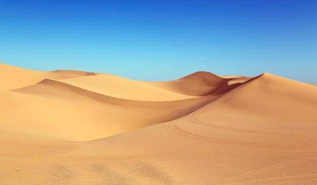 Blue Sky in the Desert