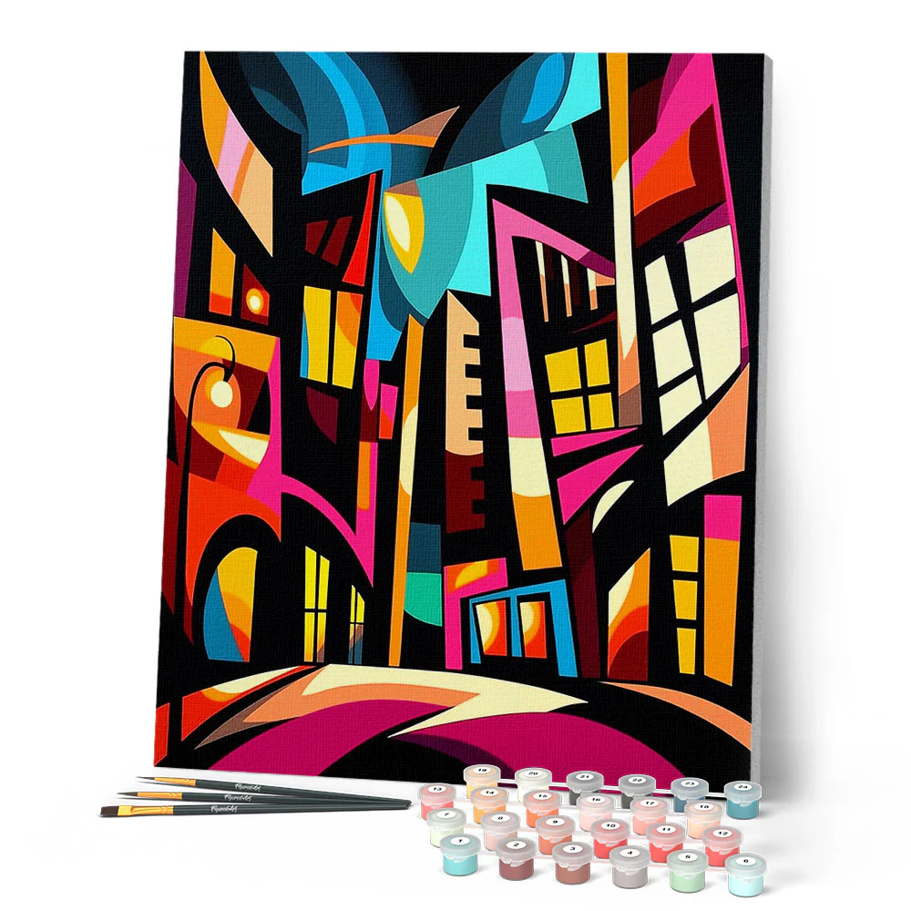 Bold Abstract Cityscape - Image 2