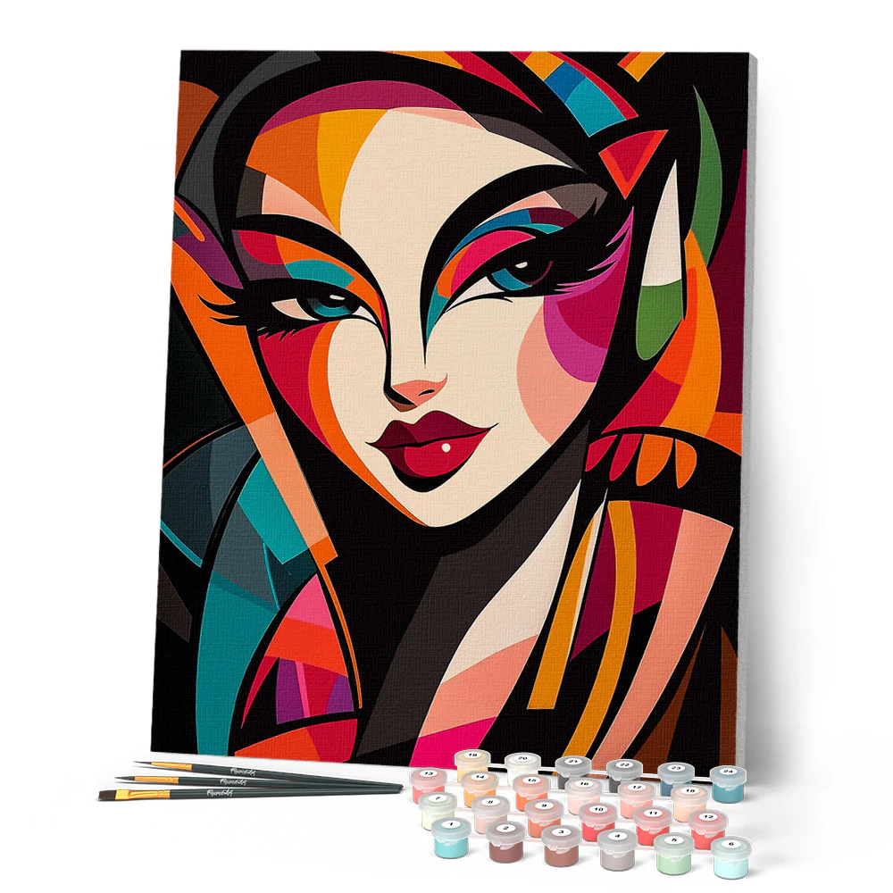 Bold Abstract Lady - Image 2
