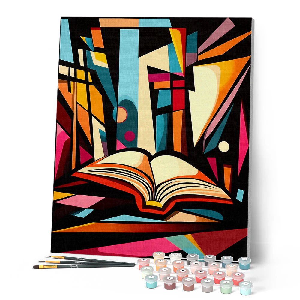 Bold Abstract Library - Image 2