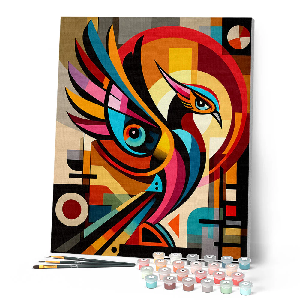 Bold Abstract Phoenix - Image 2