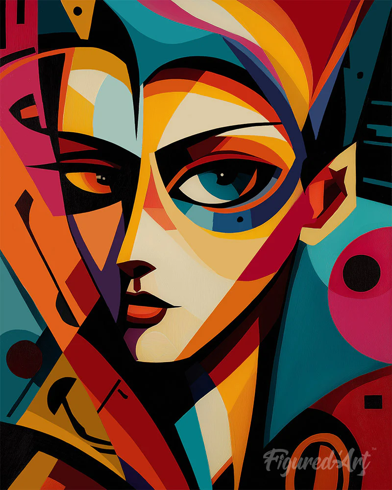 Bold Abstract Portrait