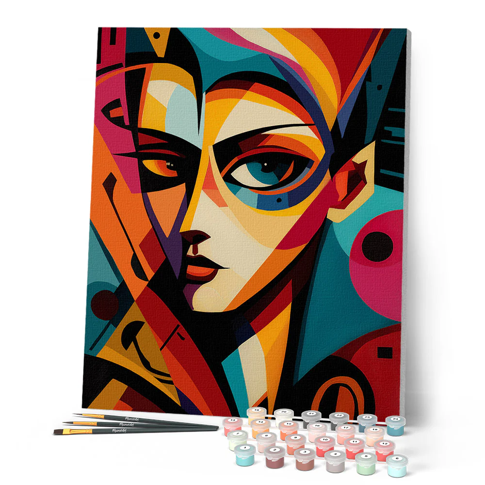 Bold Abstract Portrait - Image 2