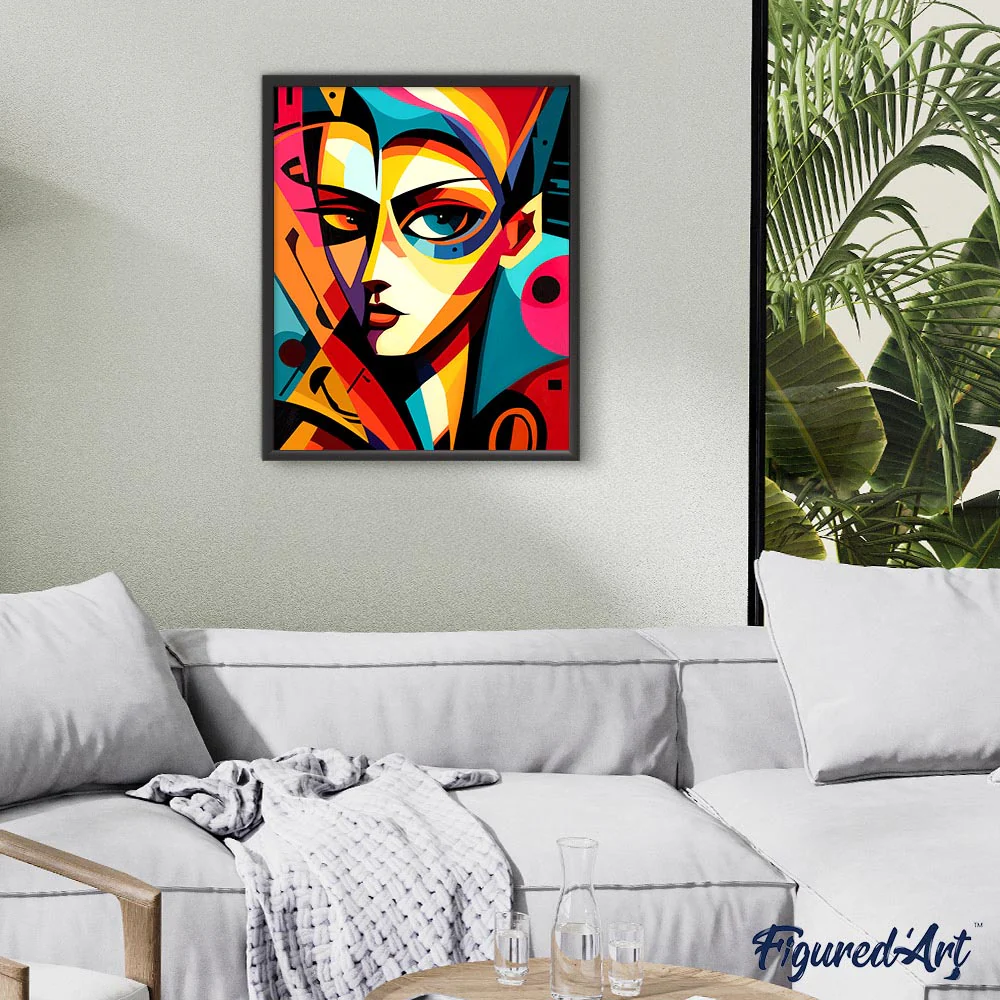 Bold Abstract Portrait - Image 3