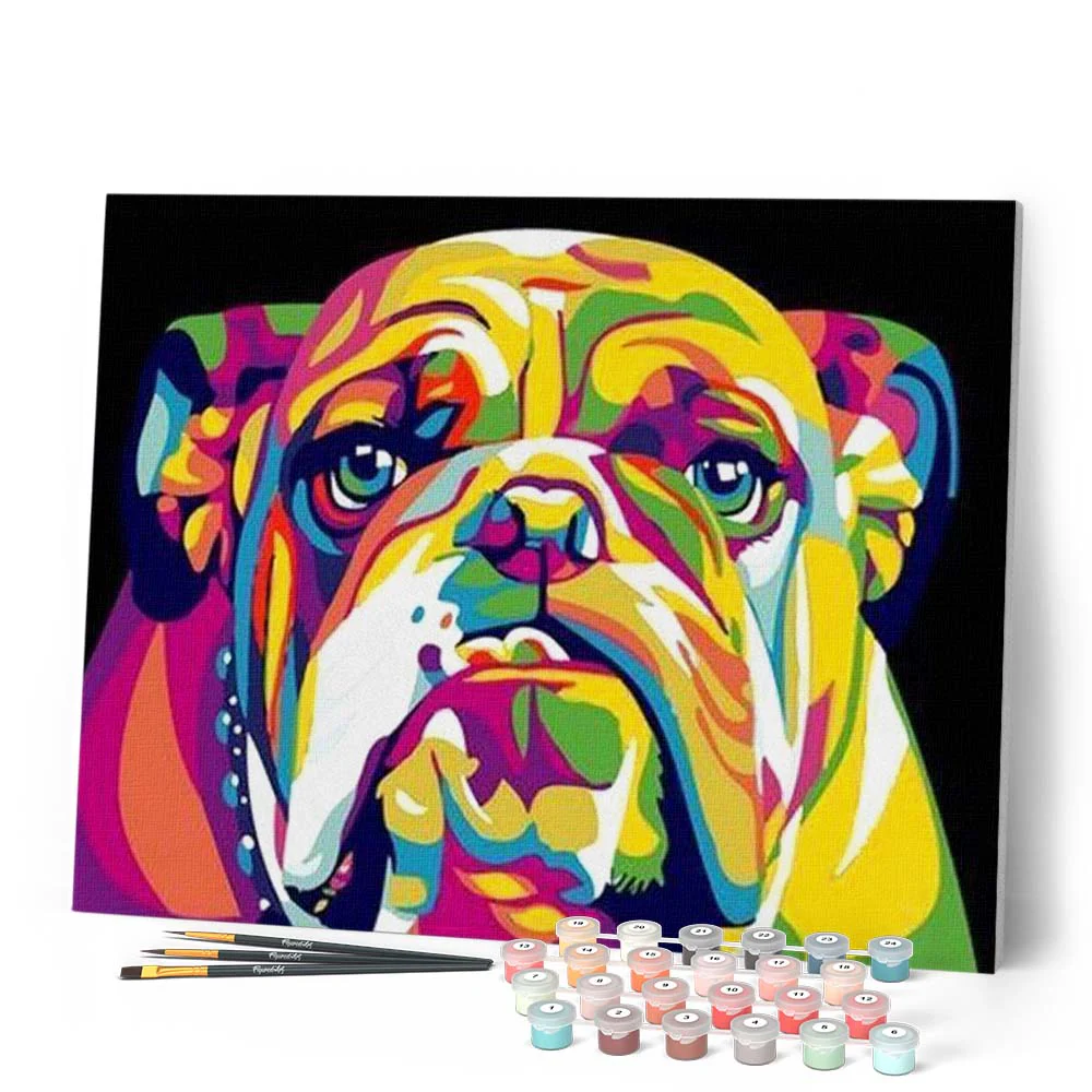 Bulldog Pop Art - Image 2