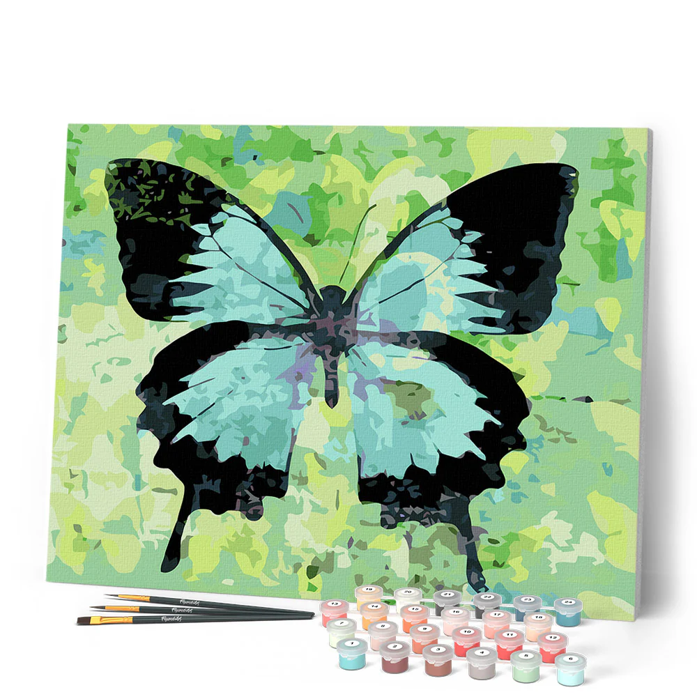 Butterfly Green and Black - Image 2