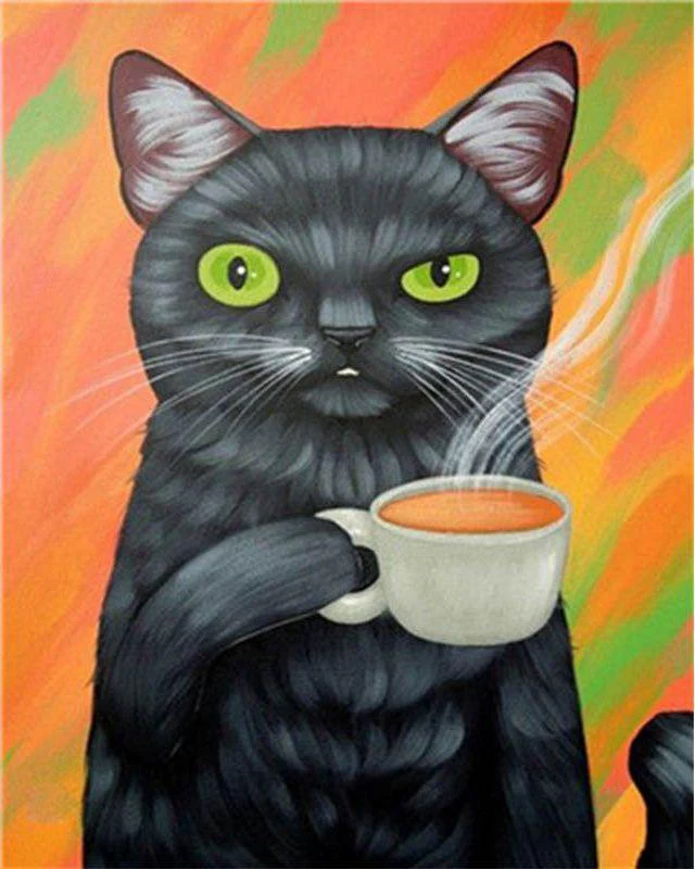 Cat and Coffee