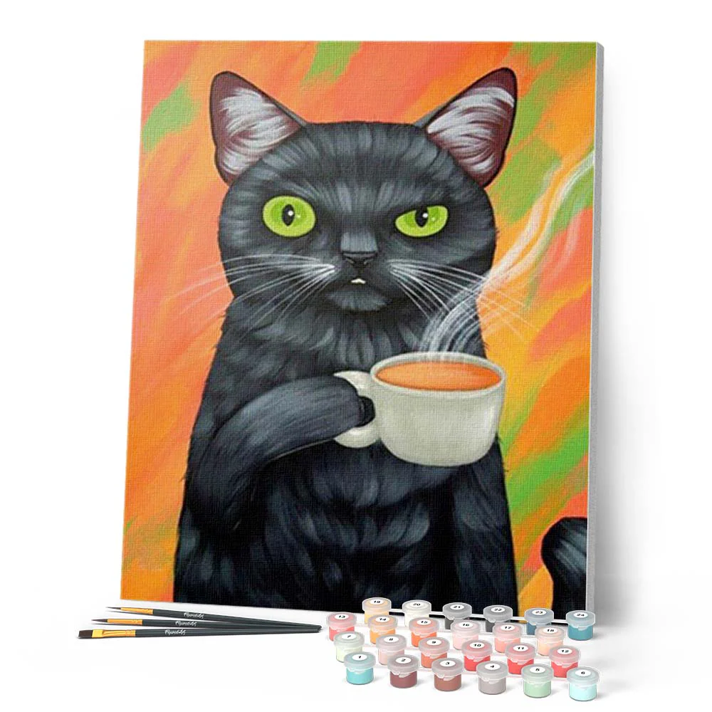Cat and Coffee - Image 2