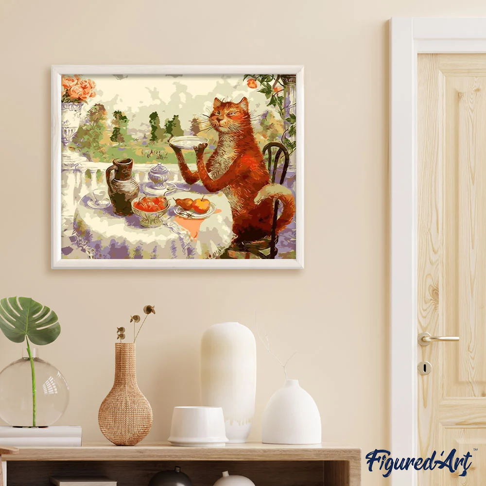 Cat having Breakfast - Image 3