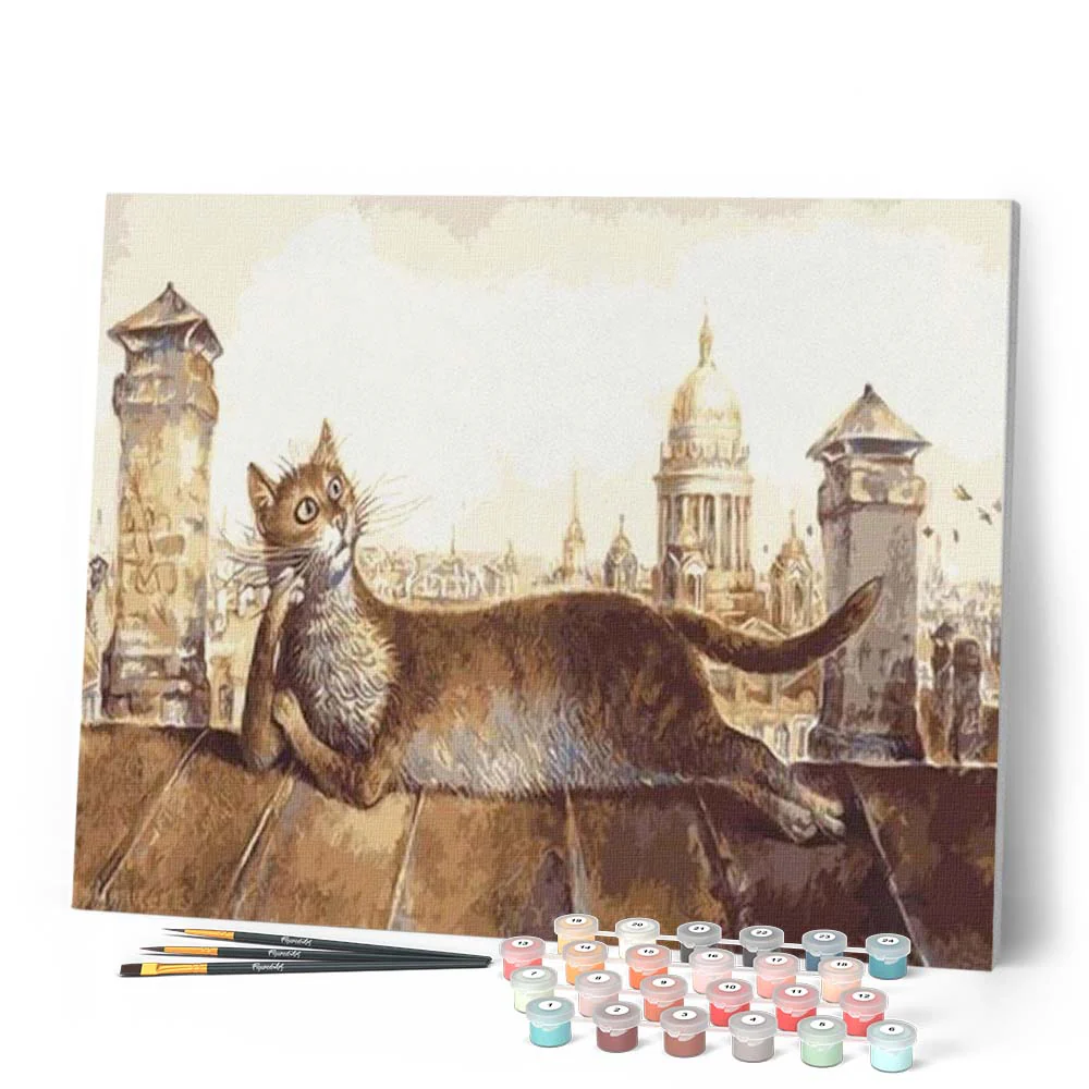 Cat In Building - Image 2