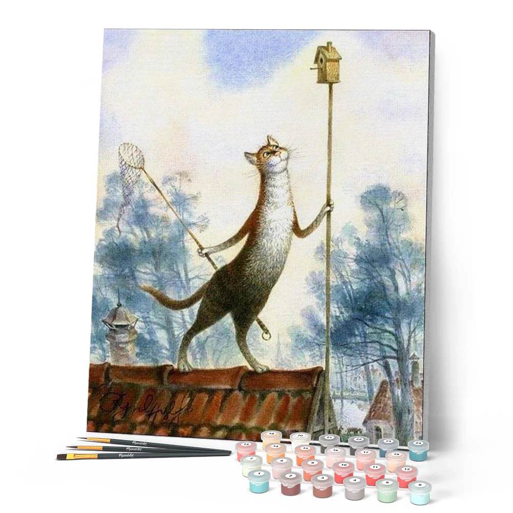Cat on a roof - Image 2