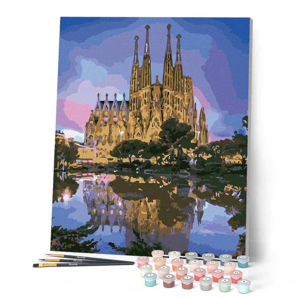 Cathedral and reflection of the lake - Image 2
