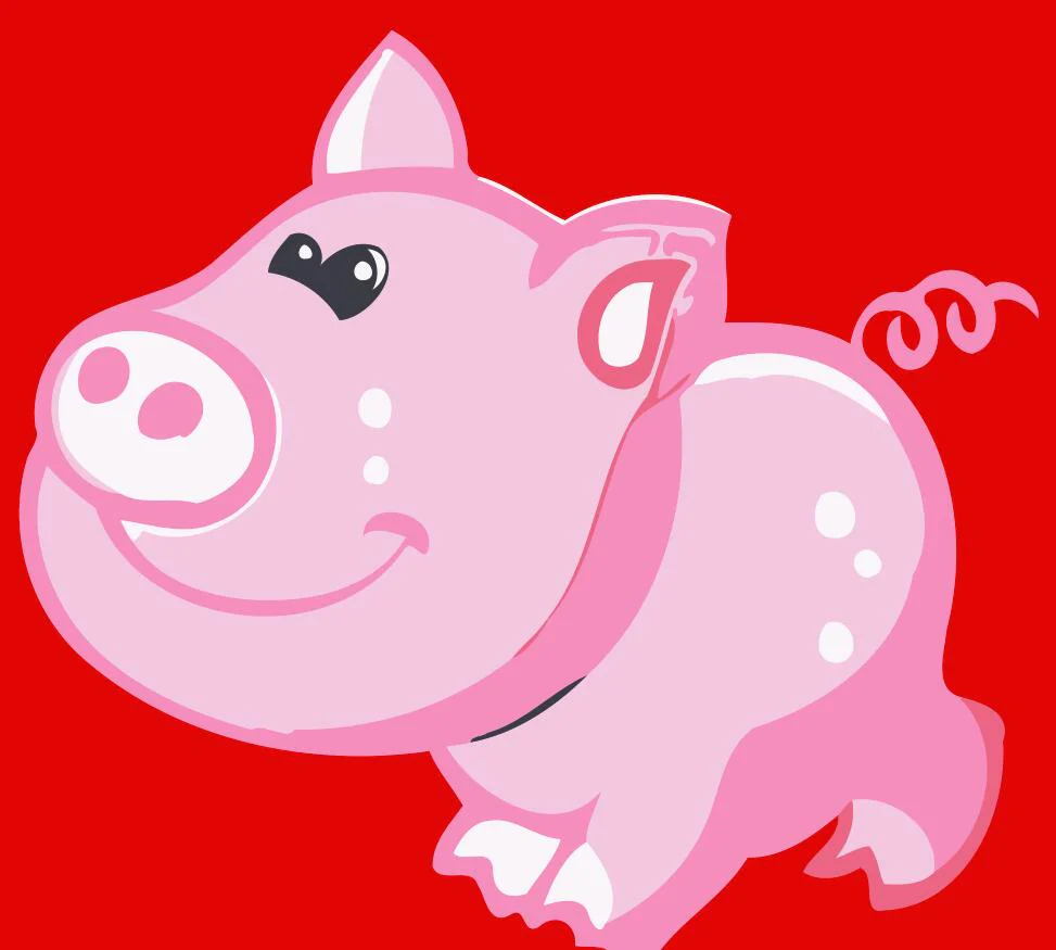 Children Painting kit Happy Pig