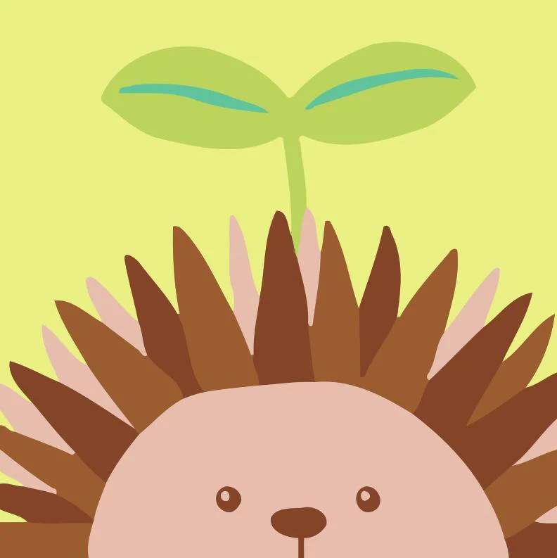 Children Painting kit Hedgehog