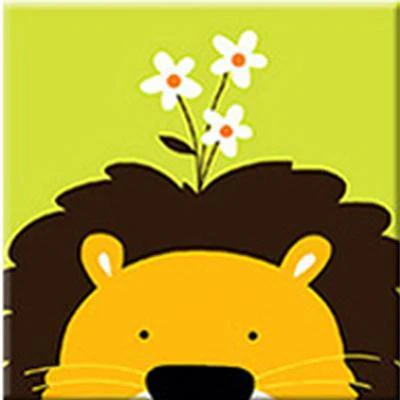 Children Painting kit Lion and Flower
