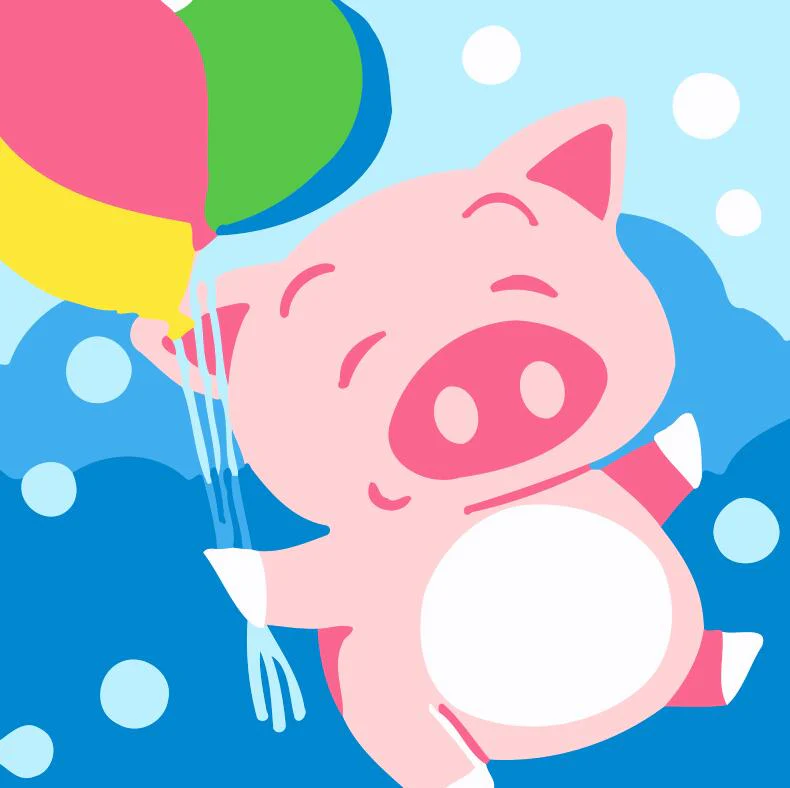 Children Painting kit Pig
