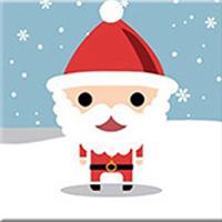 Children Painting kit Santa Claus White Beard