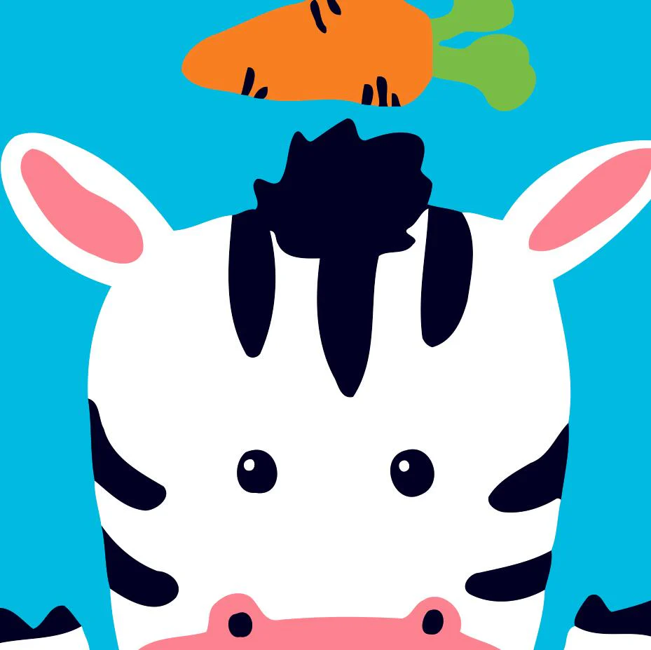 Children Painting kit Zebra