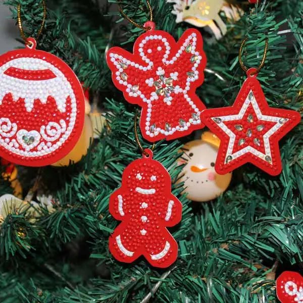 Christmas tree pendant 10 piece set - Image 2