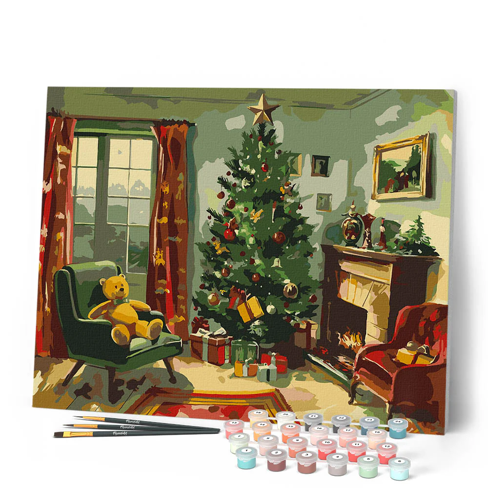Classic Christmas Fireplace - Image 2