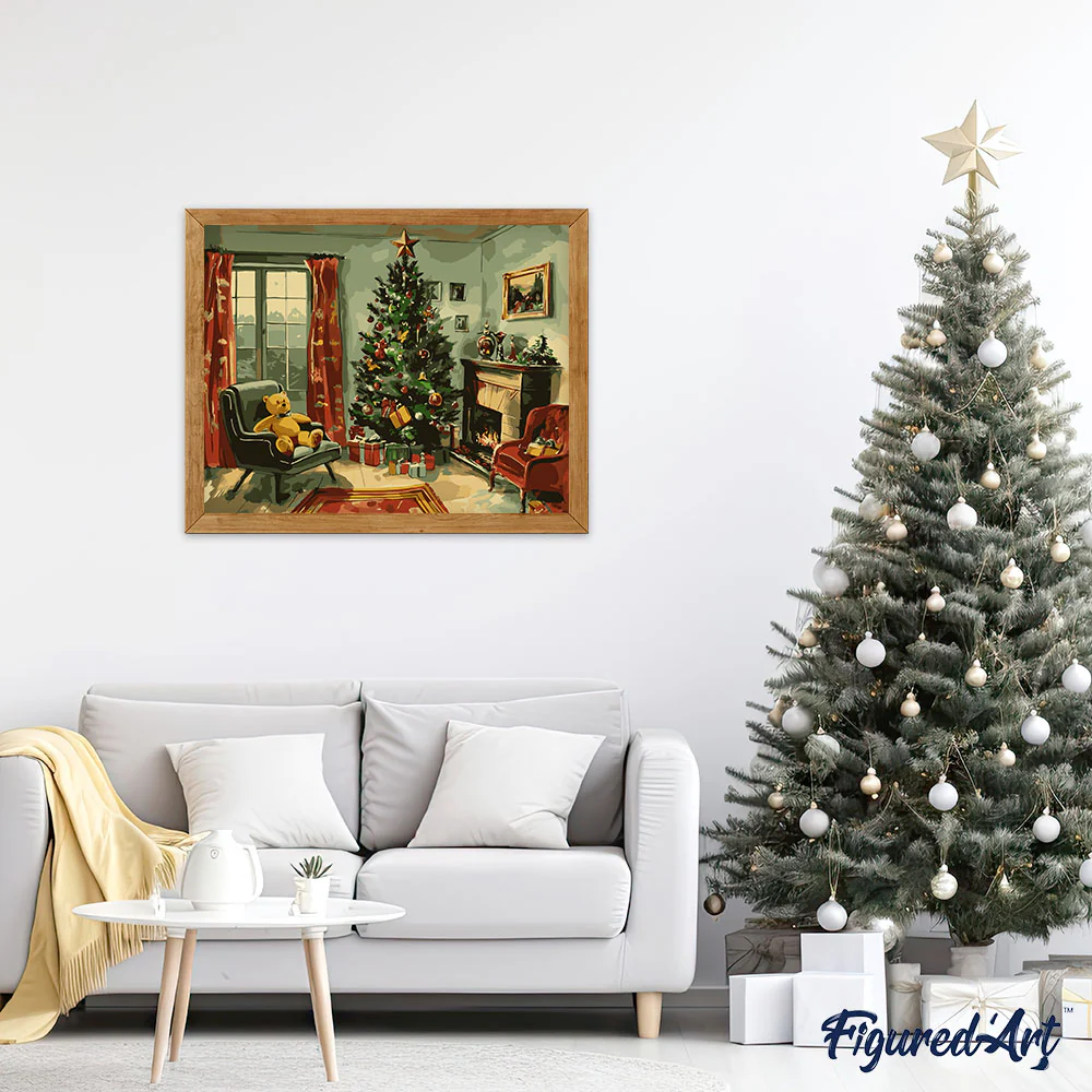 Classic Christmas Fireplace - Image 3