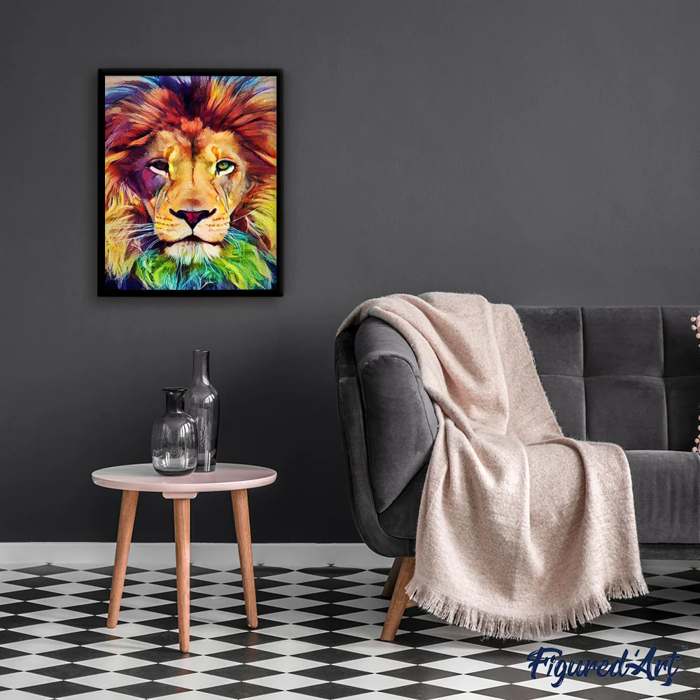 Colorful Lion - Image 3