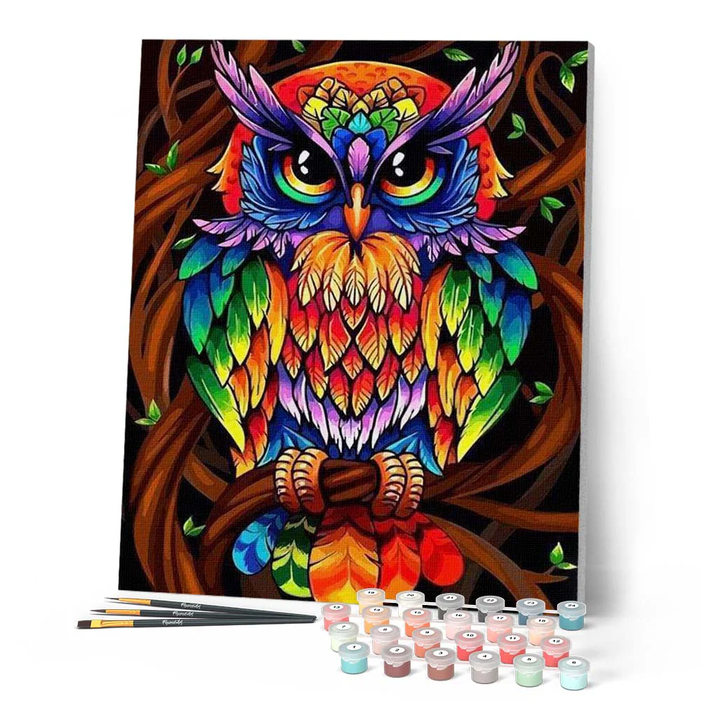 Colorful Owl - Image 2