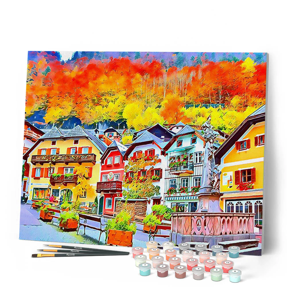 Colorful Swiss village - Image 2