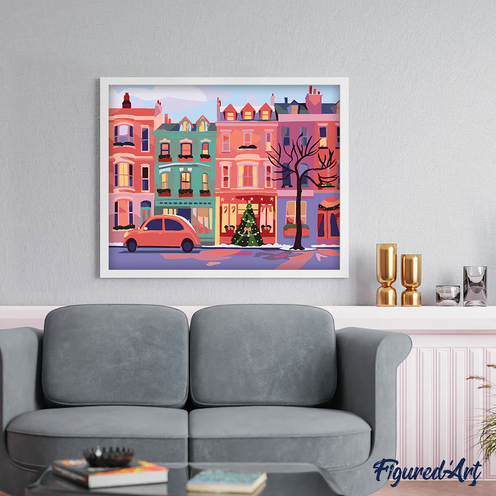Colourful Christmas Street - Image 3