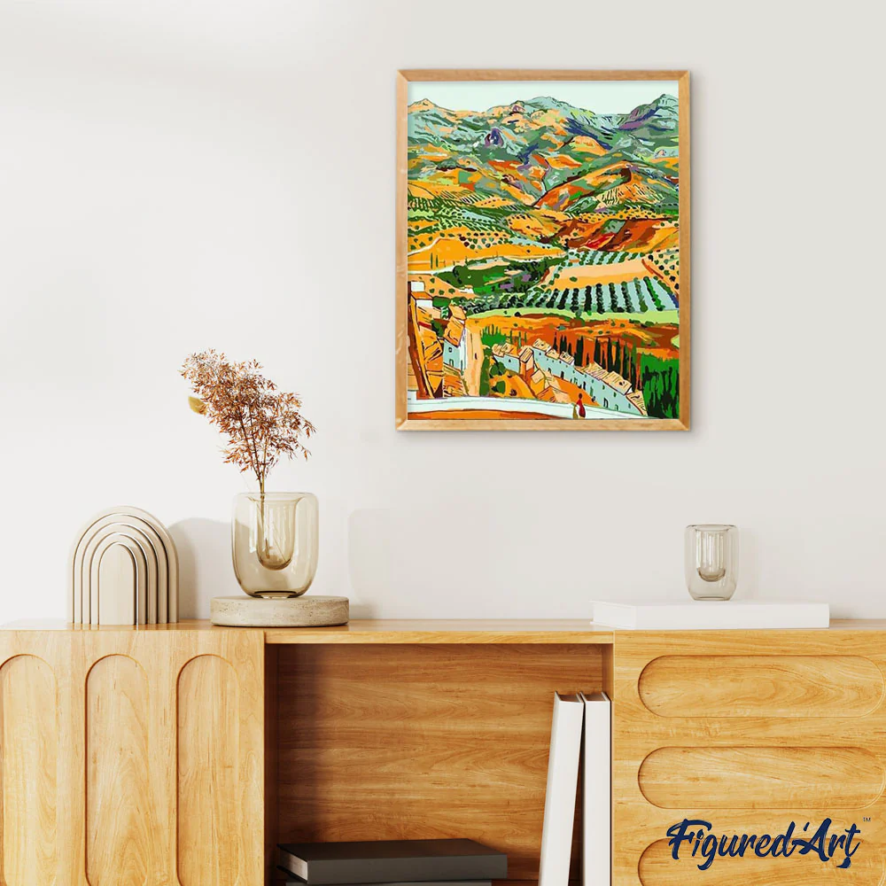 Countryside Landscape from the Hills - Image 3