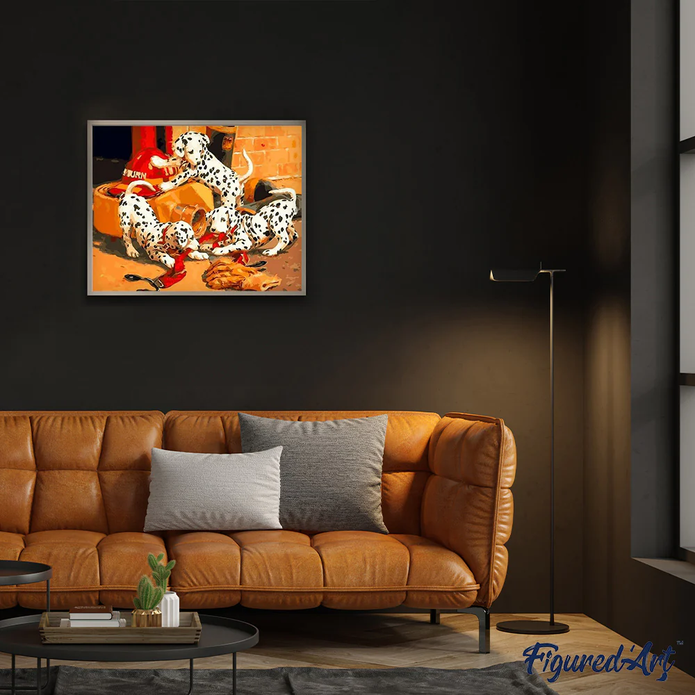 Dalmatians playing - Image 3