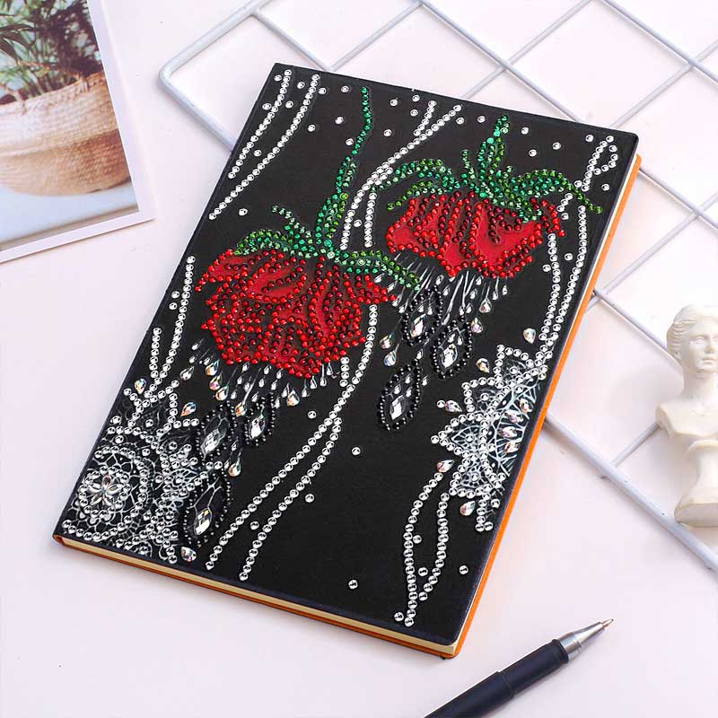 Diamond Art Notebook Flowers - Image 2