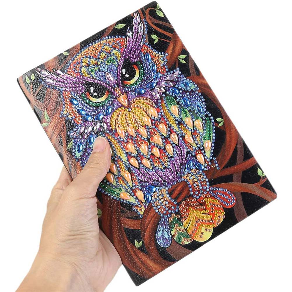 Diamond Art Painting Notebook Owl - Image 6