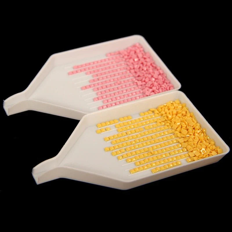 Diamond Painting 10 Piece Tray Organizational Compartments Accessories - Image 3