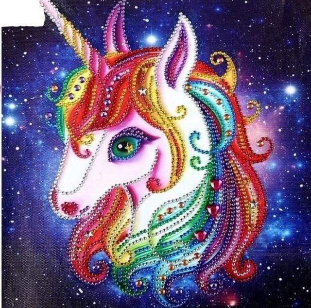 Diamond Painting - Abstract Unicorn