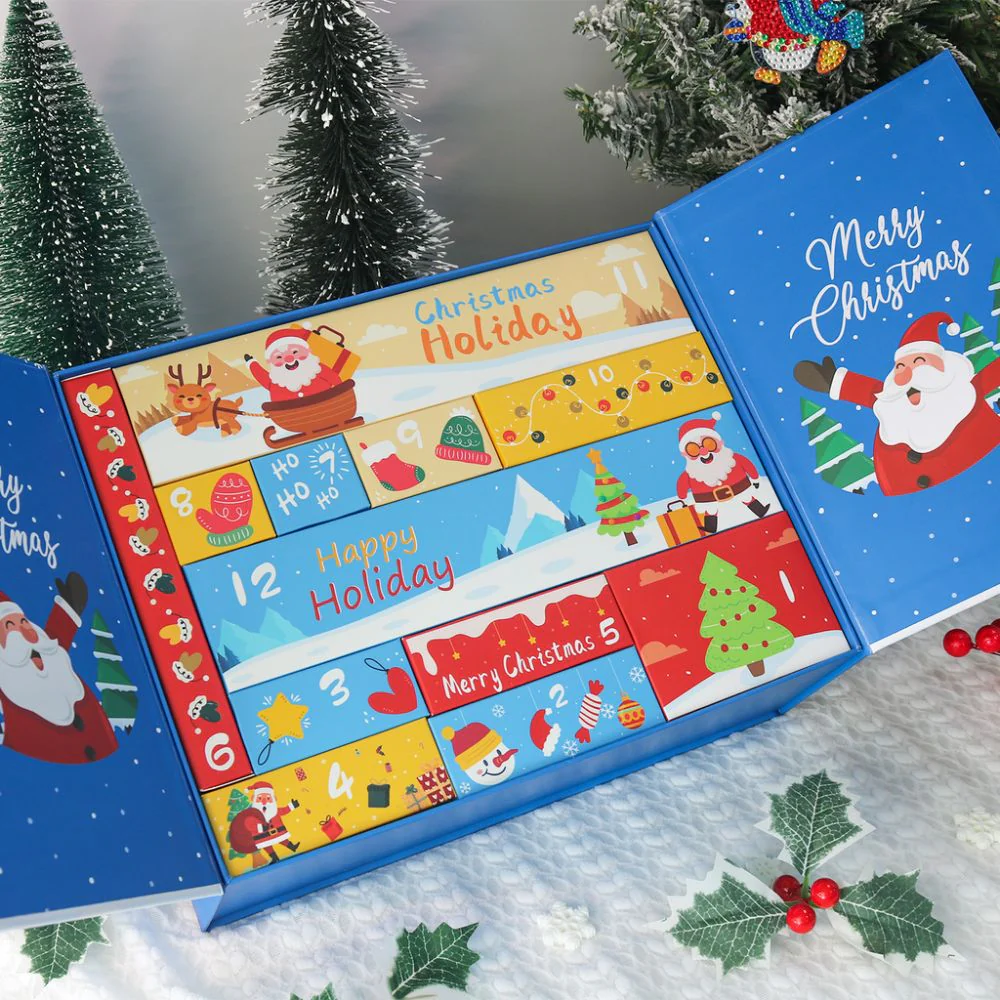Diamond Painting Advent Calendar 2025 - 12 Days of Shimmer (Blue) - Image 5