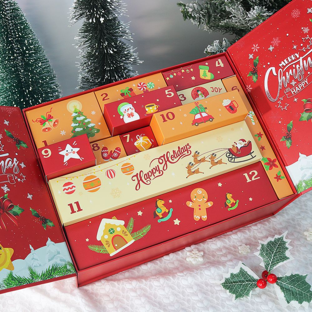 Diamond Painting Advent Calendar 2025 - 12 Days of Shimmer (Red) - Image 5