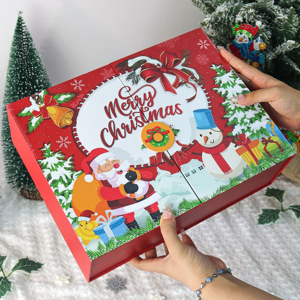 Diamond Painting Advent Calendar 2025 - 12 Days of Shimmer (Red) - Image 6