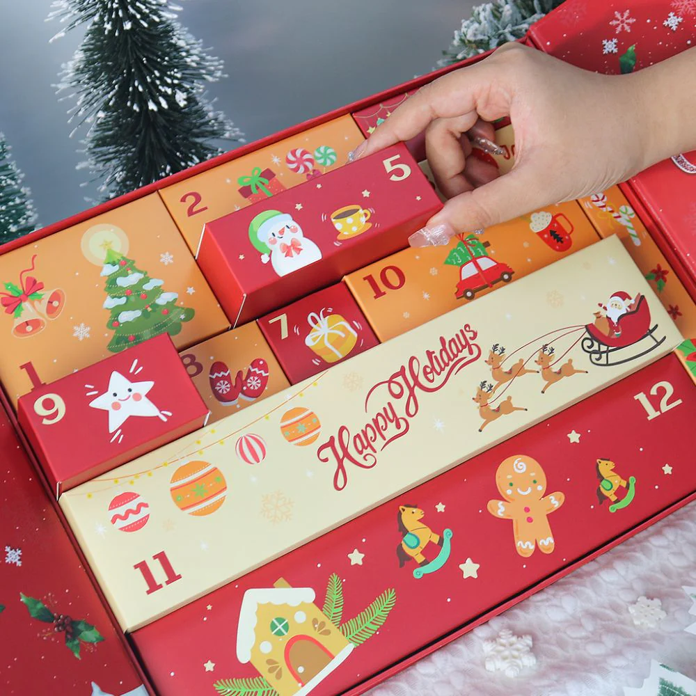 Diamond Painting Advent Calendar 2025 - 12 Days of Shimmer (Red) - Image 7