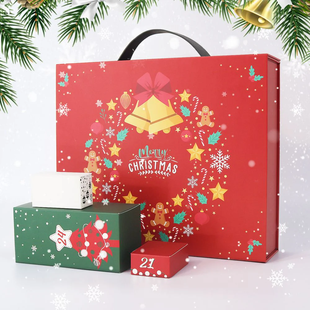 Diamond Painting Advent Calendar 2025 - 24 Boxes for a Shine Countdown (Red) - Image 4