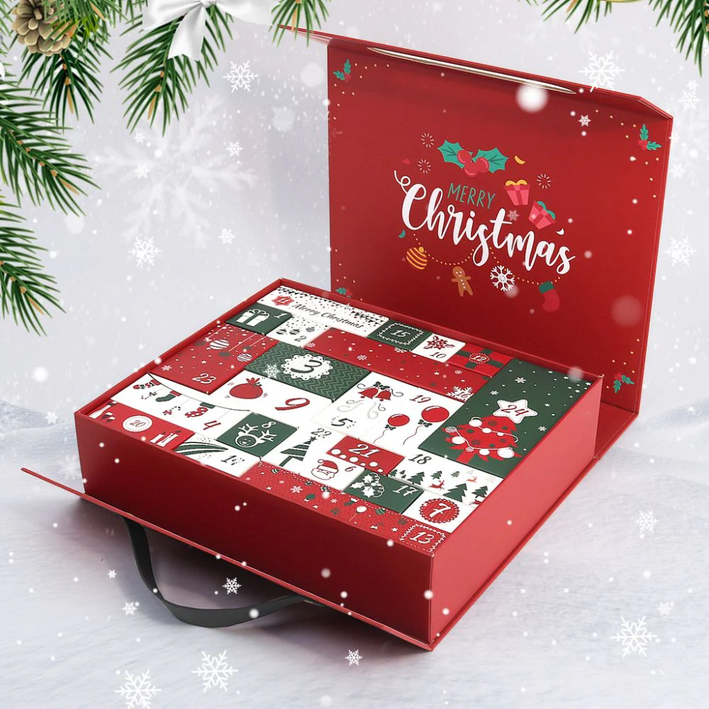Diamond Painting Advent Calendar 2025 - 24 Boxes for a Shine Countdown (Red) - Image 5