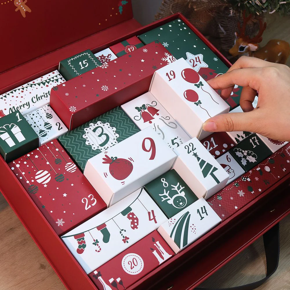 Diamond Painting Advent Calendar 2025 - 24 Boxes for a Shine Countdown (Red) - Image 7