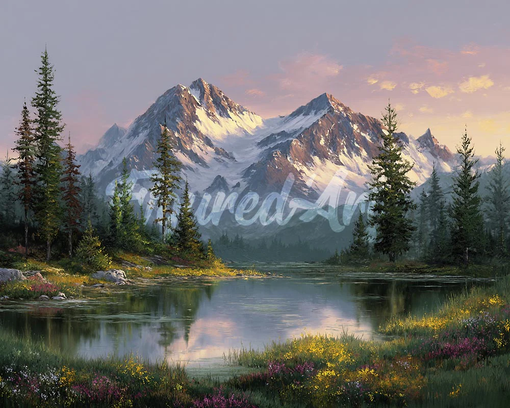 Diamond Painting - Alpine Lake